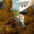 Bangkok - Mönchsstatuen Bangkok - Mönchsstatuen