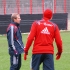 Klinsmann und Lucio mit Mütze - typisch brasilianisch Klinsmann und Lucio mit Mütze - typisch brasilianisch
