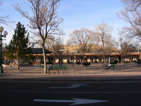 Santa Fe - Gouverneurspalast in Santa Fe Santa Fe - Gouverneurspalast in Santa Fe