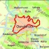 gefahrene Strecke: rote Linie