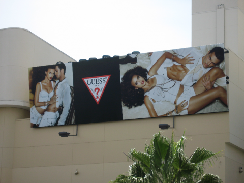 Los Angeles, CA - Guess hat die beste Werbung!