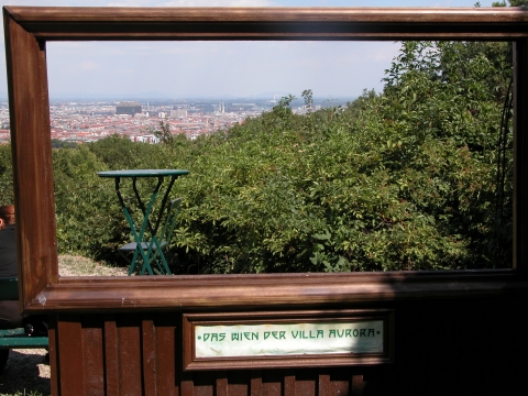Bundesland Wien - Ausblick von der Villa Aurora Bundesland Wien - Ausblick von der Villa Aurora