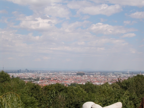 Bundesland Wien - Ausblick von der Villa Aurora Bundesland Wien - Ausblick von der Villa Aurora