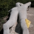 Skulptur bei der Villa Aurora Skulptur bei der Villa Aurora