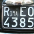 Altes Roma-Kfz-Kennzeichen Altes Roma-Kfz-Kennzeichen