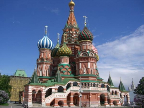 Москва - Basilius Kathedrale