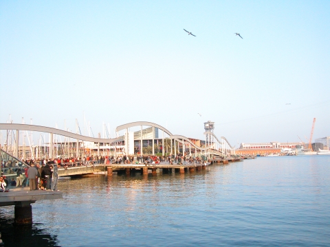Barcelona -  Am Hafen