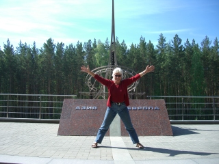 Yekaterinburg - Dorly auf zwei Kontinenten