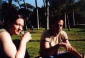 Picknick in der Villa Borghese