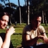 Picknick in der Villa Borghese