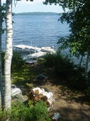 Unser Steg, Sebago Lake, Maine