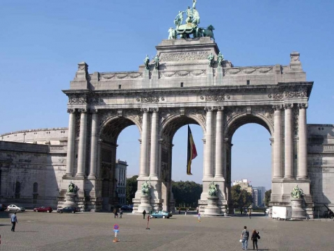 Brussels - Triumphbogen