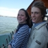 Milan und Leila auf der Faehre nach Staten Island Milan und Leila auf der Faehre nach Staten Island