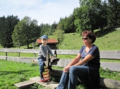 Moritz und Oma