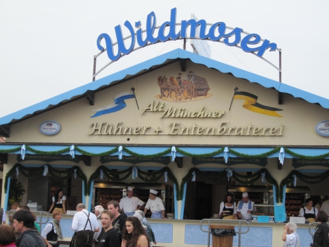 Munich -  Wiesn 2009: Wildmoser H&uuml;hner- u. Entenbraterei