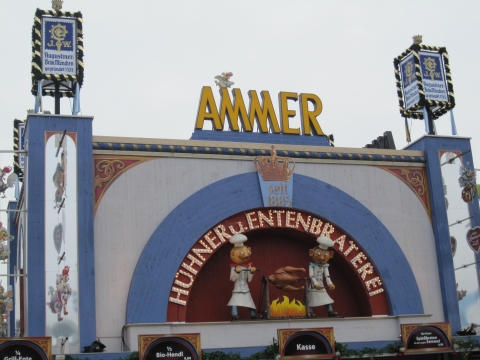 Munich - Wiesn 2009: Ammer H&uuml;hner- u. Entenbraterei