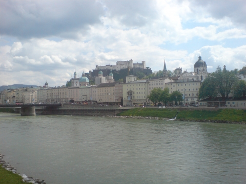 Salzburg - Blick auf die Burg Salzburg - Blick auf die Burg