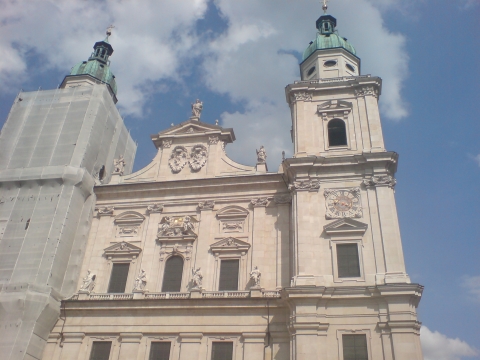 Salzburg - Blick auf den Dom Salzburg - Blick auf den Dom