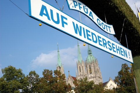 Munich - Ausgang Oktoberfest 2009