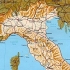 Teilkarte Italien