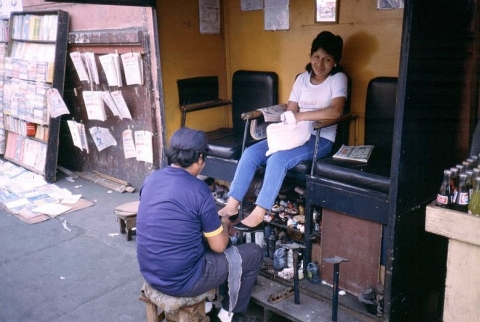 Lima - Schuhputzer in Lima Lima - Schuhputzer in Lima
