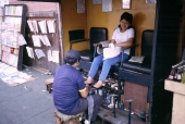 Schuhputzer in Lima