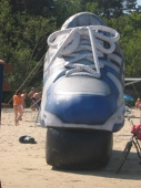 Jurmala, am Strand