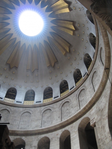 Jerusalem - Grabeskriche innen Jerusalem - Grabeskriche innen