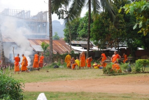 Louangphrabang - unterwegs in Laos