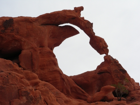 Valley of Fire - ephemaral arch Valley of Fire - ephemaral arch