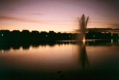 Abendstimmung am Tjörnin