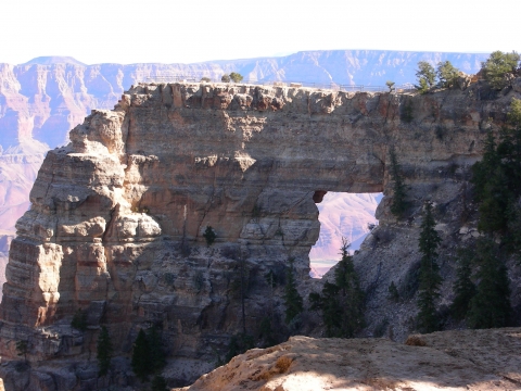 Grand Canyon North Rim - Angel's Window Grand Canyon North Rim - Angel's Window