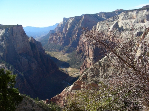 Zion National Park - vom Observationpoint aus Zion National Park - vom Observationpoint aus