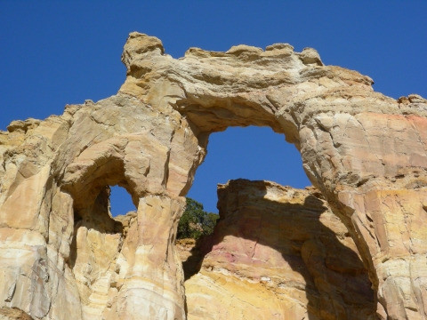 Cottonwood Canyon road (Anfang) - Grosvenor Arch Cottonwood Canyon road (Anfang) - Grosvenor Arch