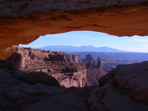Canyonlands N.P. - Mesa Arch Canyonlands N.P. - Mesa Arch