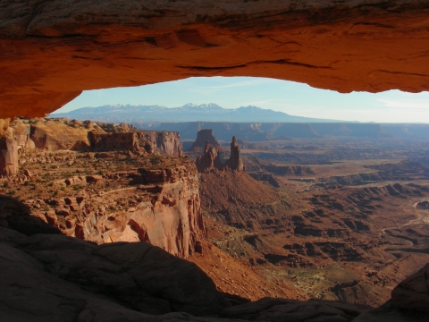 Canyonlands N.P. - Mesa Arch Canyonlands N.P. - Mesa Arch
