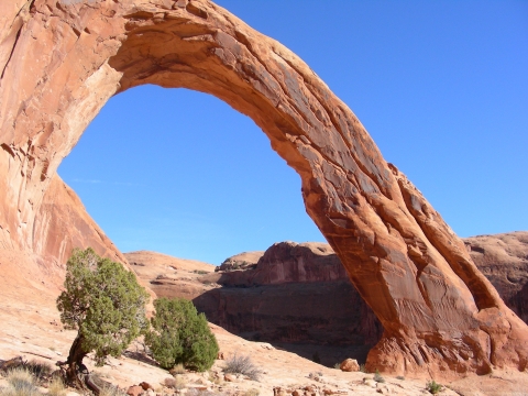 Canyonlands N.P. - Corona Arch Canyonlands N.P. - Corona Arch