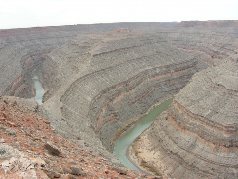 Monument Valley - San Juan River Goose Necks Monument Valley - San Juan River Goose Necks