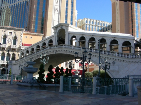 Las Vegas - Rialtobrücke am Venitian Las Vegas - Rialtobrücke am Venitian