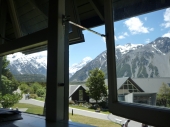 Blick aus unserem Zimmer
