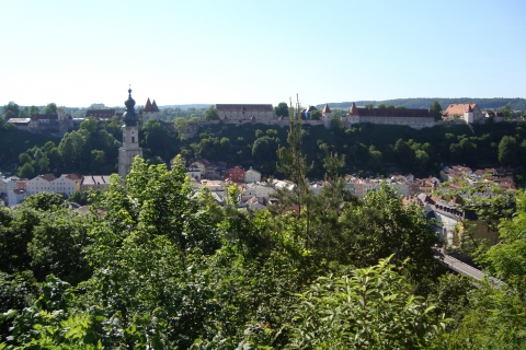 Burghausen - Blick auf die Burg im Mai 2009 Burghausen - Blick auf die Burg im Mai 2009