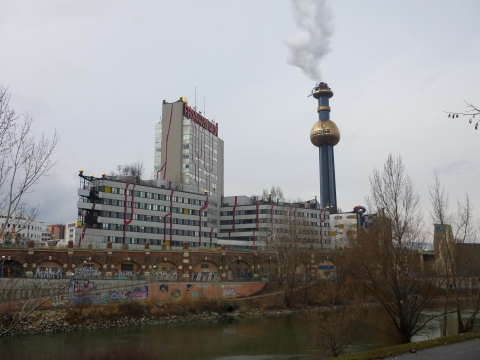 Wien - Müllverbrennung Spittelau Wien - Müllverbrennung Spittelau