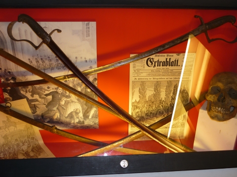 Wien - Schaukästen im Kriminalmuseum Wien - Schaukästen im Kriminalmuseum
