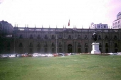Pr&auml;sidentenpalast La Moneda in Santiago