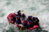 River-Rafting auf dem Manso River