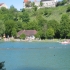 Wöhrsee mit Blick auf die Burghauser Burg Wöhrsee mit Blick auf die Burghauser Burg