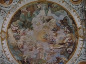  Deckengem&auml;lde in der Kirche Marienberg