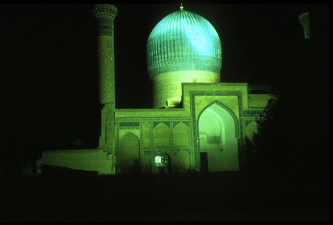 Samarkand - Gur Emir bei Nacht Samarkand - Gur Emir bei Nacht