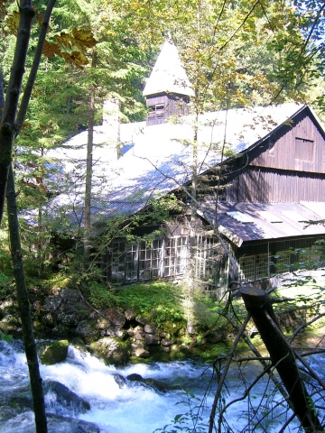 Spital am Pyhrn - Alte Mühle auf dem Weg nach Roßleiten Spital am Pyhrn - Alte Mühle auf dem Weg nach Roßleiten