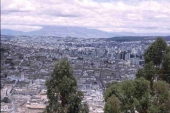 Blick auf Quito